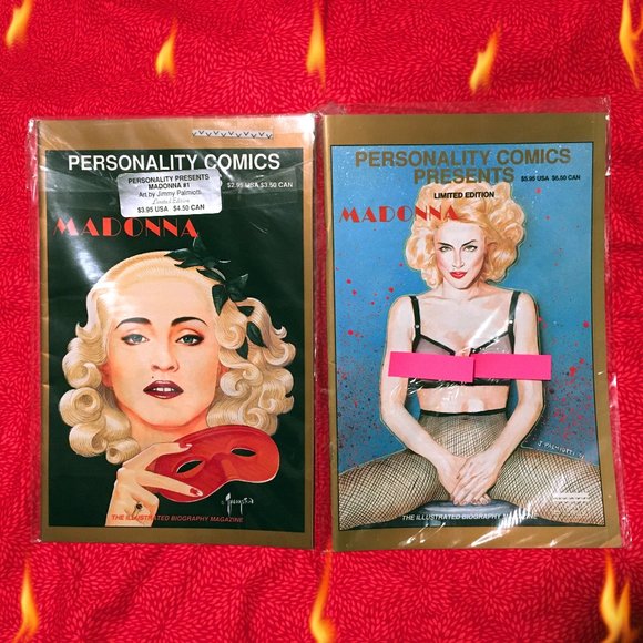 Madonna Other - Madonna Illustrated Biography Mag (2). 🆕👀💋